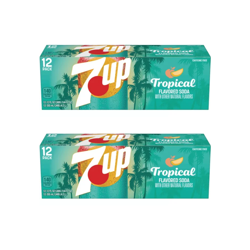 7Up Tropical 355 ml Dose