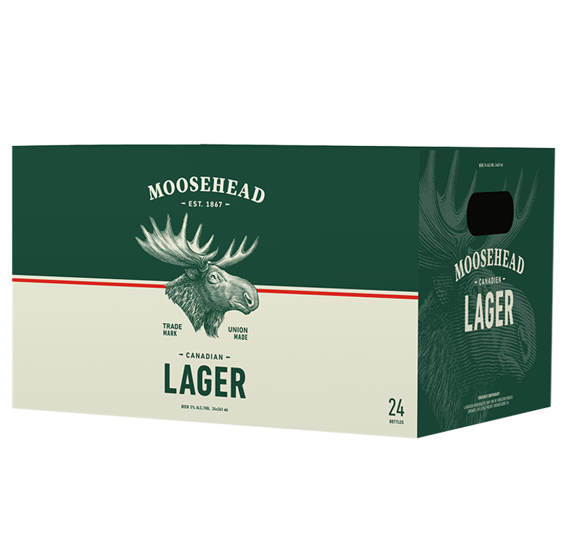 Moosehead Lager Flasche