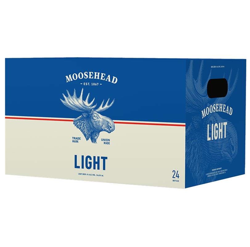 Moosehead Light Flasche