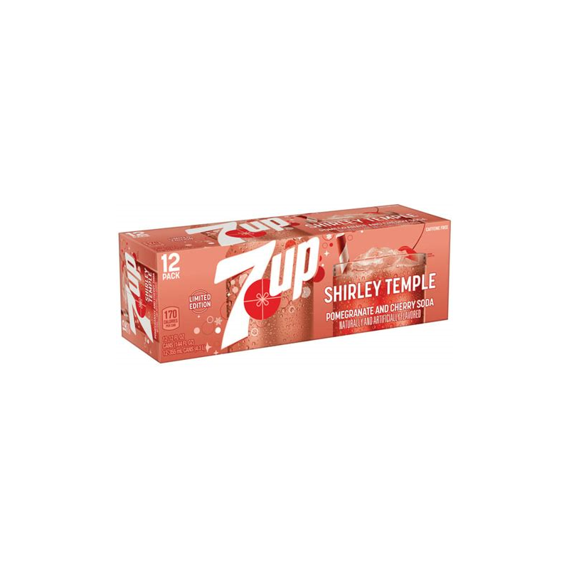 7Up Shirley Temple - Pomegranate & Cherry 355 ml Dose