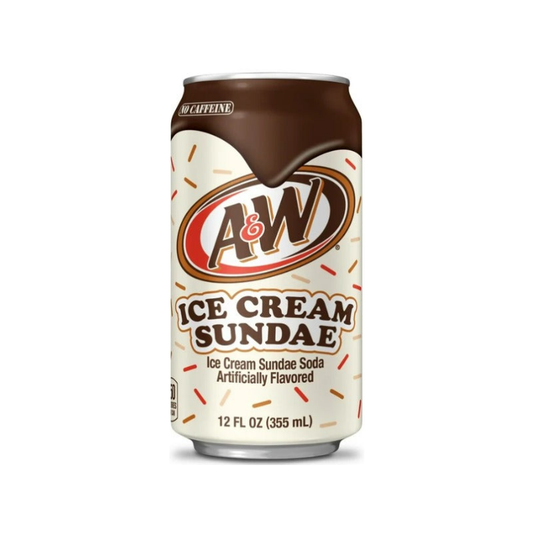 A&W Ice Cream Sundae Soda 355 ml Dose