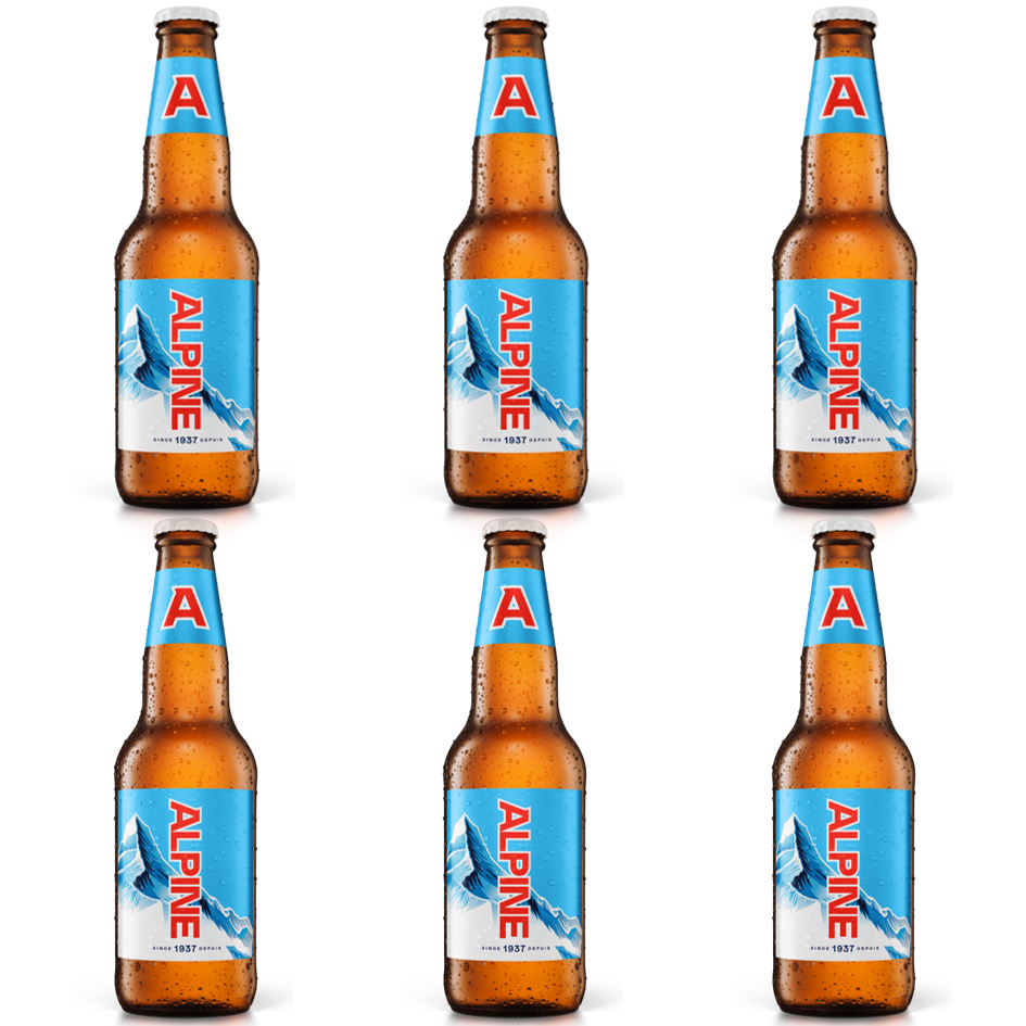 Alpine Lager Flasche