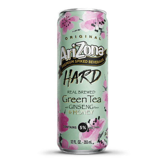 Arizona Hard Ice Tea Green Tea with Ginseng & Honey Dose 355ml