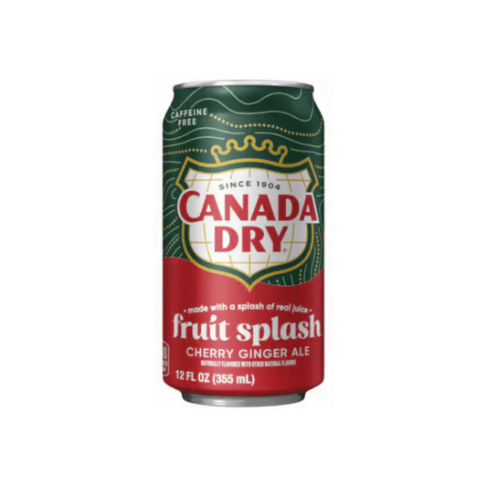 Canada Dry Fruit Splash Cherry Ginger Ale 355 ml Dose
