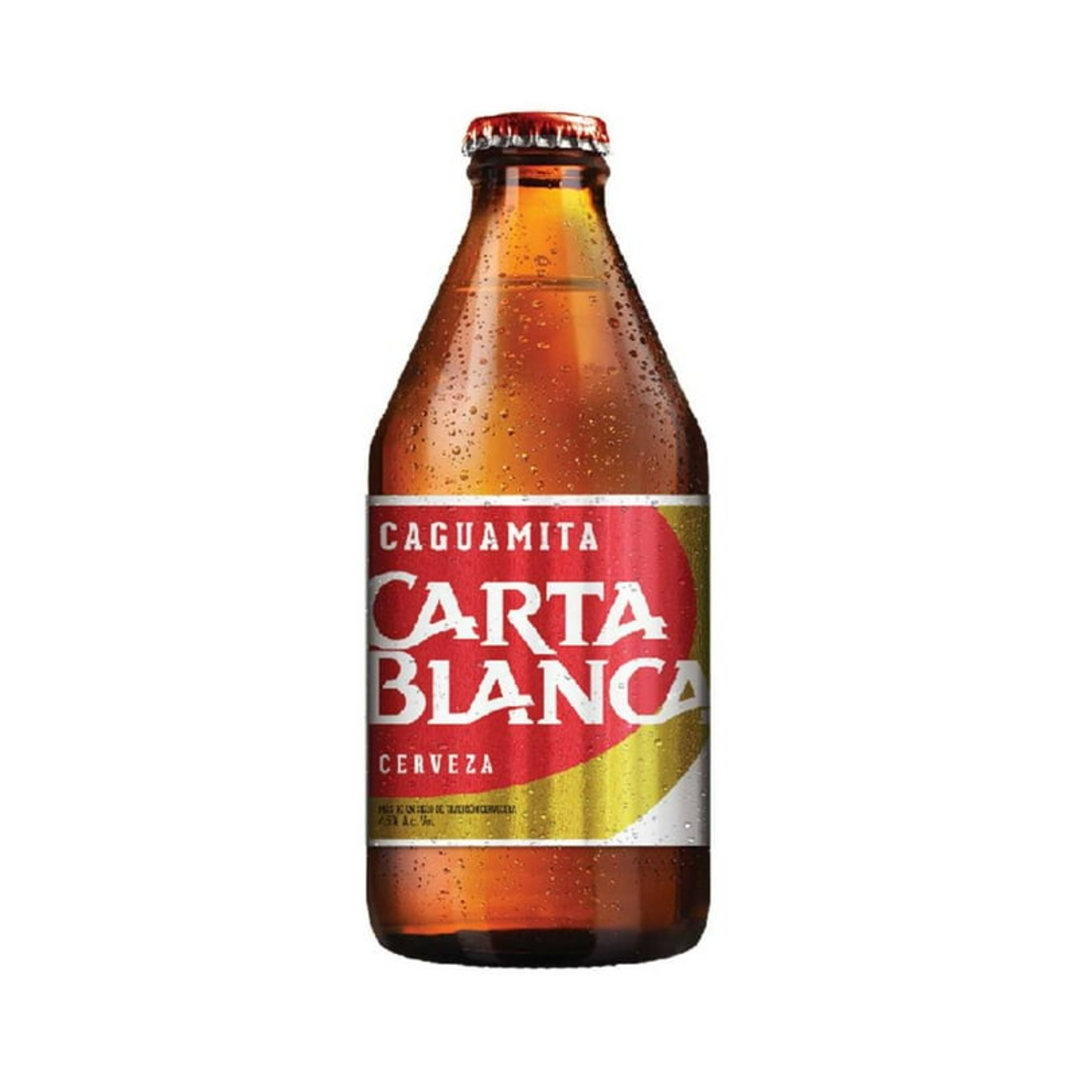 Carta Blanca Cerveza 300 ml Flasche