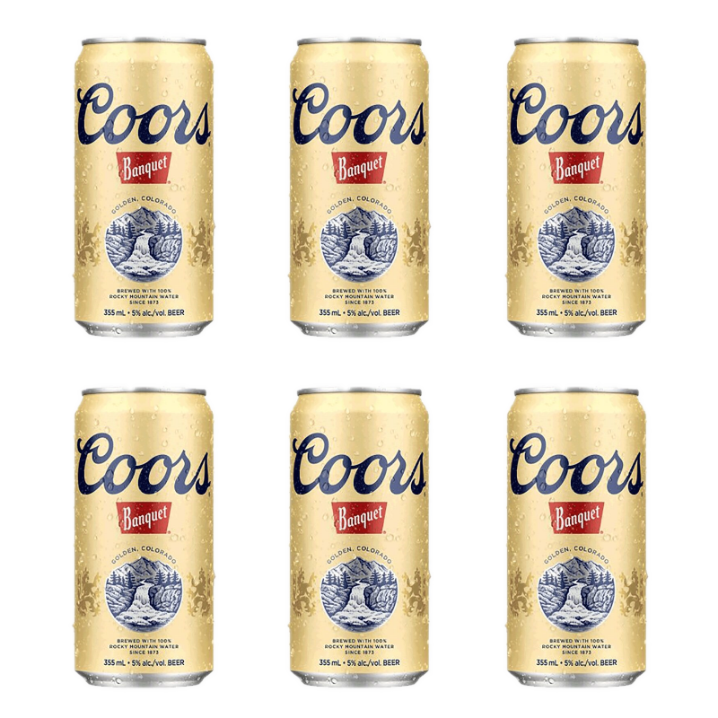 Coors Banquet 355 ml Dose