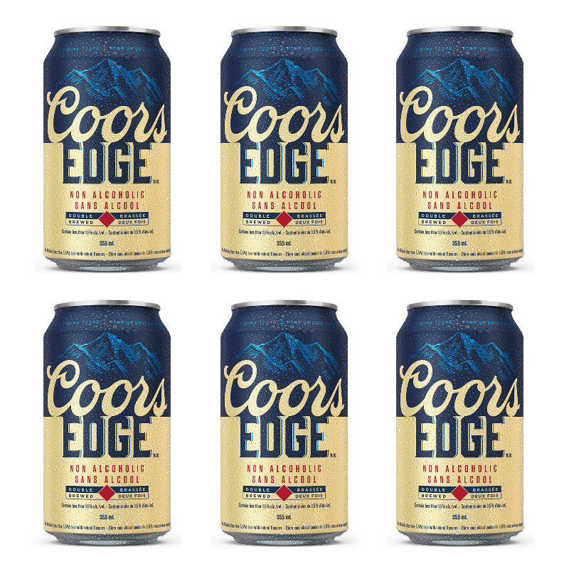 Coors Edge Non-Alc 355 ml Dose
