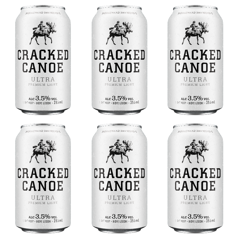Moosehead Cracked Canoe 355 ml Dose