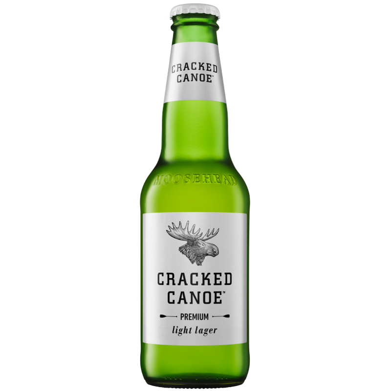 Moosehead Cracked Canoe Flasche