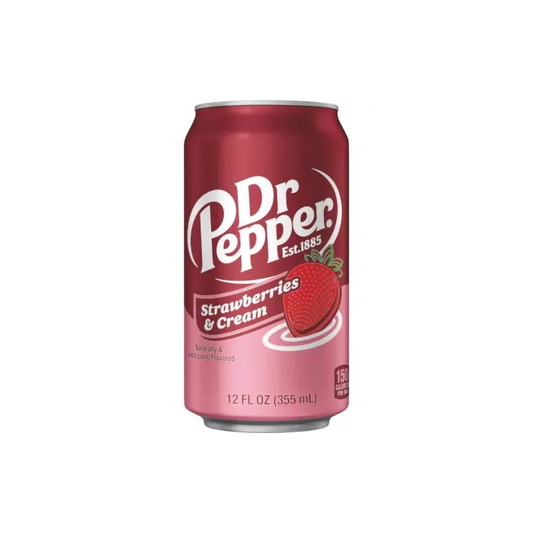 Dr Pepper Strawberries & Cream 355 ml Dose