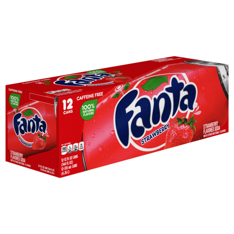 Fanta Strawberry 355 ml Dose