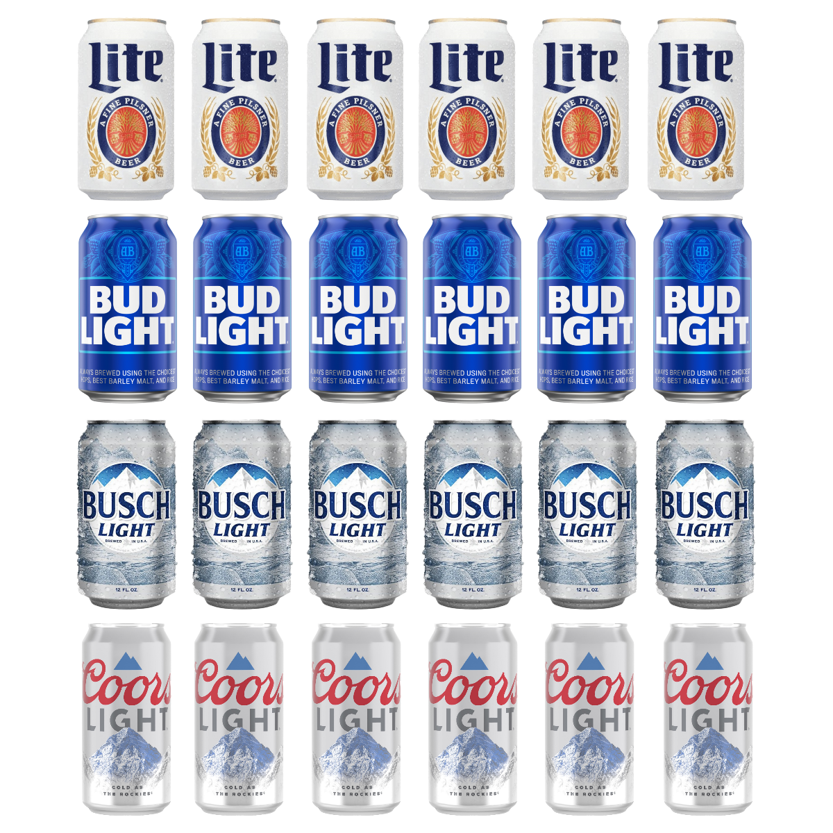 USA Light Pack 4x6 355ml Dosen