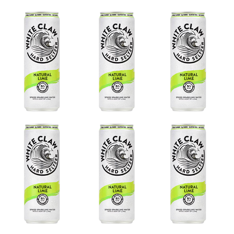 White Claw Hard Seltzer Lime 355 ml Dose