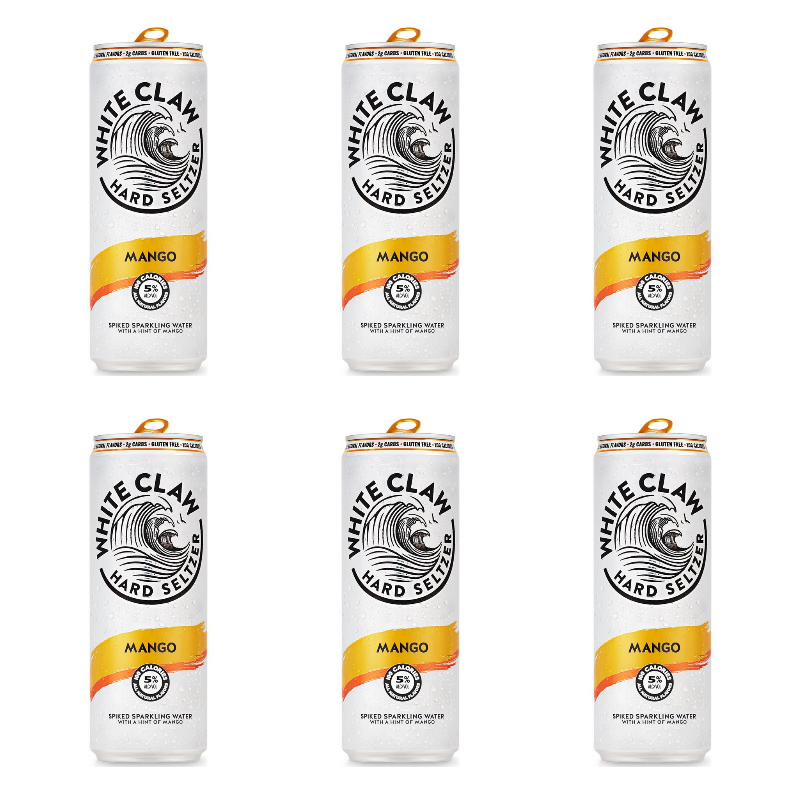 White Claw Hard Seltzer Mango 355 ml Dose